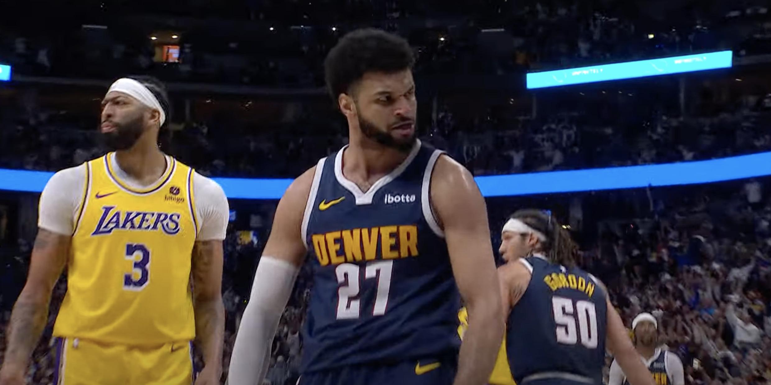 Jamal Murray Nuggets Lakers Playoffs