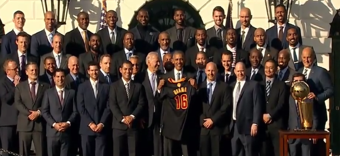 Barack Obama, Cleveland Cavaliers