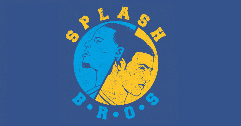 Stephen Curry Klay Thompson Splash Brothers Warriors