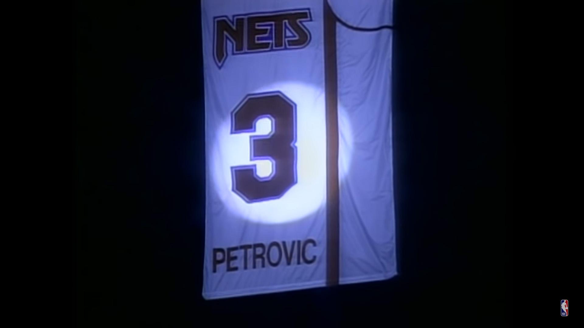 Drazen Petrovic New Jersey Nets 23 juin 2020