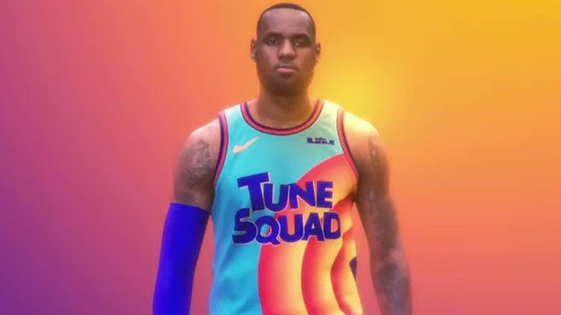 LeBron James Space Jam 2 maillots 18 aout 2020