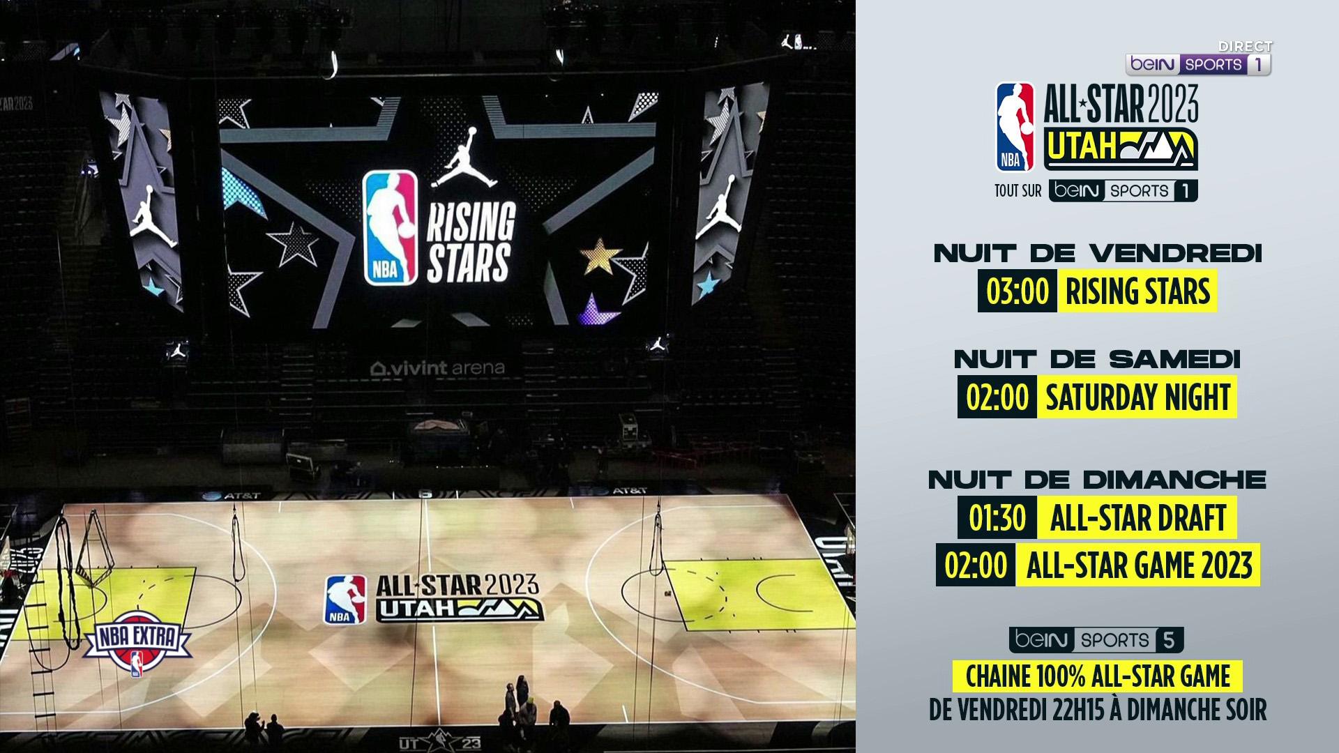 Couverture programme beIN Sports All Star Game 2023