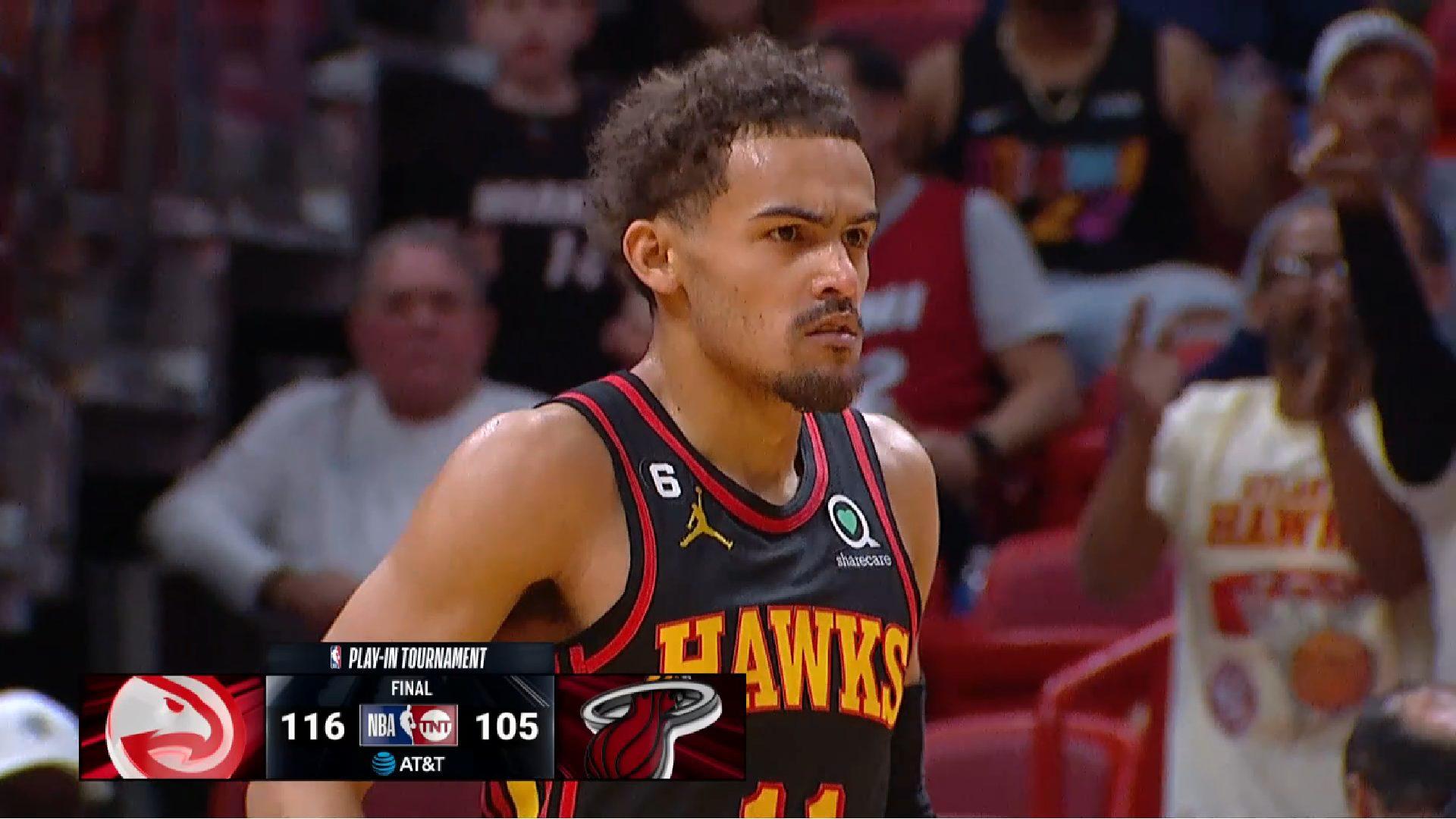 Trae Young Hawks 12 avril 2023