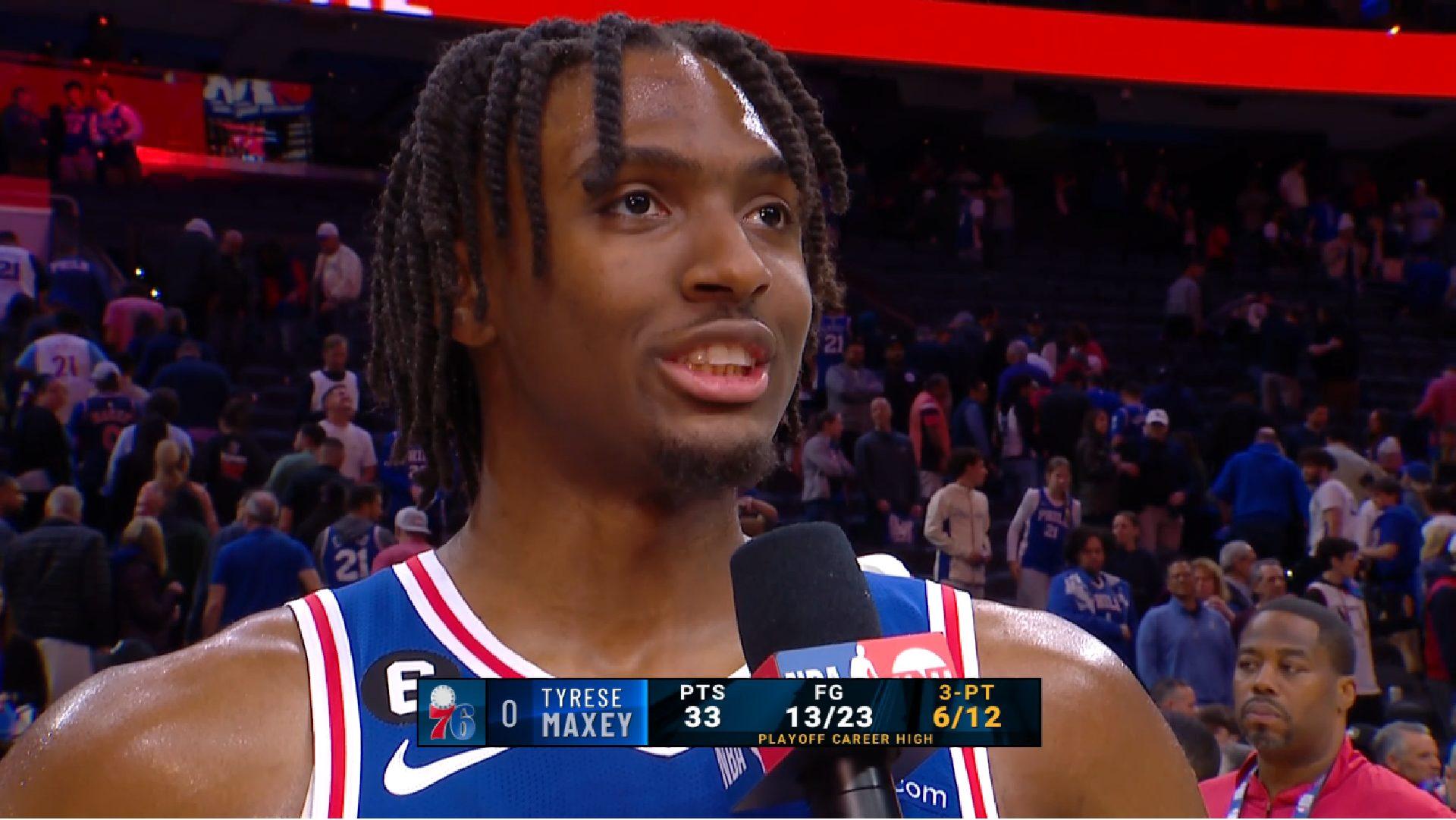 Tyrese Maxey Sixers 18 avril 2023