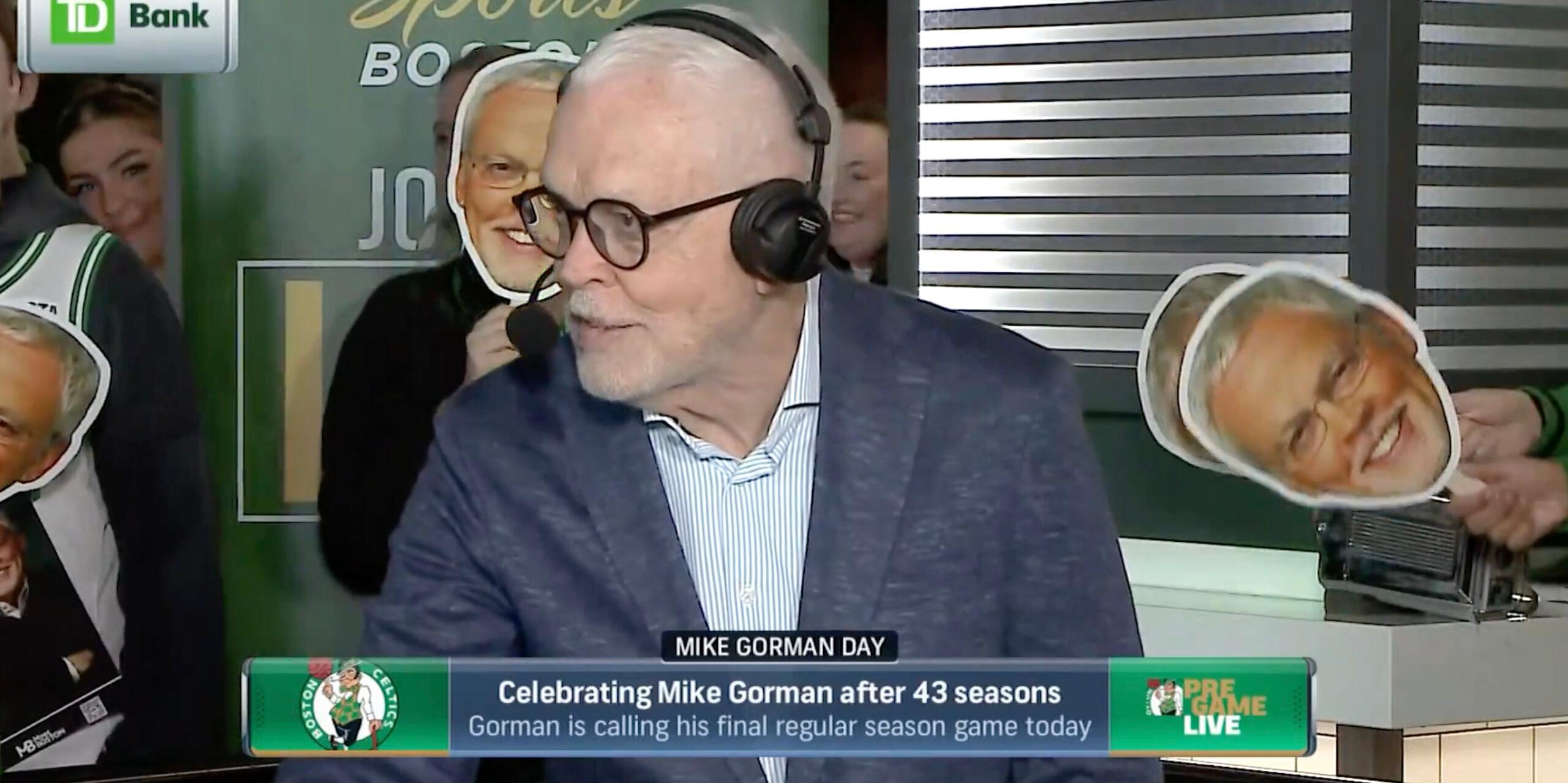 Mike Gorman Celtics NBA
