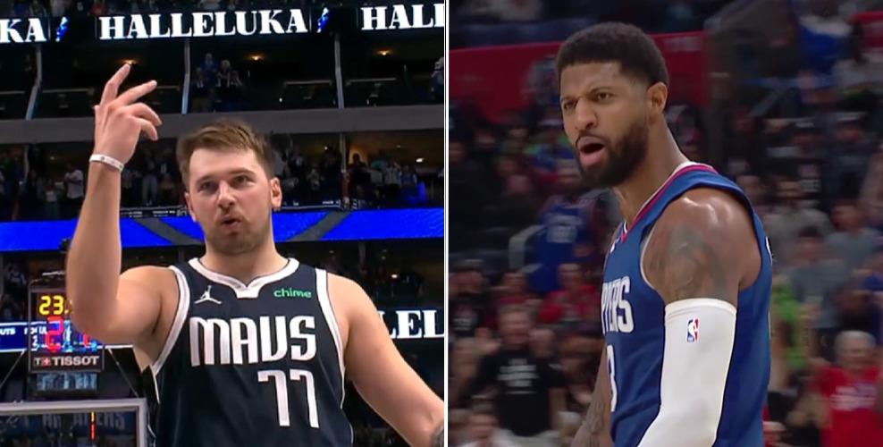 Los Angeles Clippers Dallas Mavericks Luka Doncic Paul George 18 avril 2024