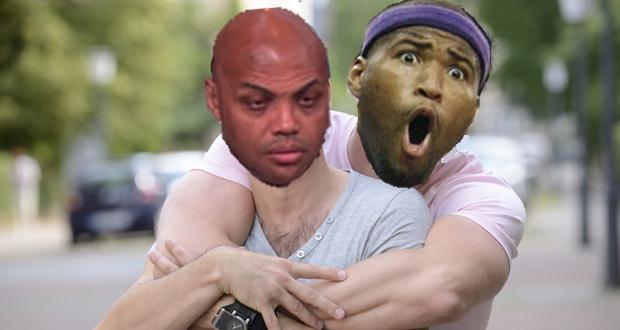DeMarcus Cousins et Charles Barkley