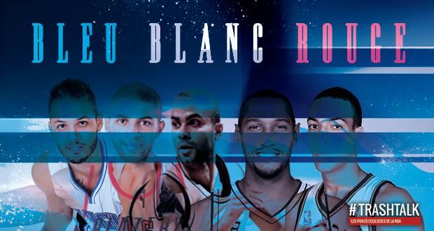 Evan Fournier-Nicolas Batum-Tony Parker - Boris Diaw - Rudy Gobert