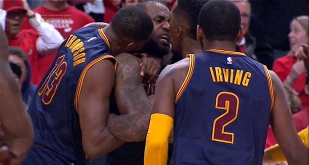 LeBron James Buzzer beater