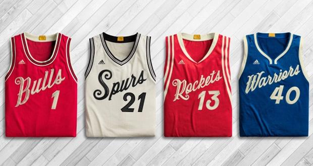 Maillots Noel NBA