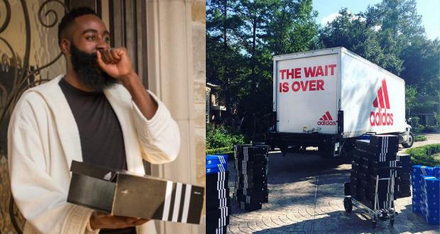 James Harden et Adidas
