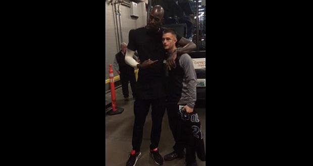 Kevin Garnett et fan