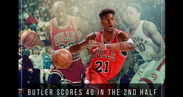 Jimmy Butler 40 points deuxième mi-temps