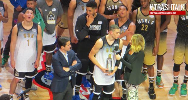 Zach Lavine MVP du Rising Stars Challenge sophomore
