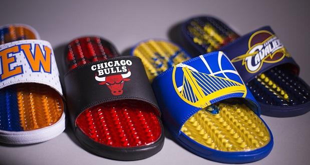 ISlide NBA Waves Gel Sandal