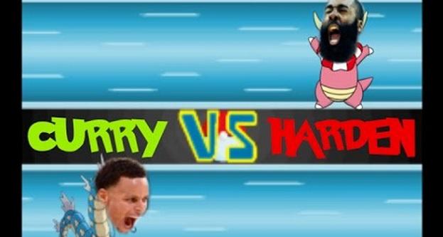 Stephen Curry Warriors vs James Harden