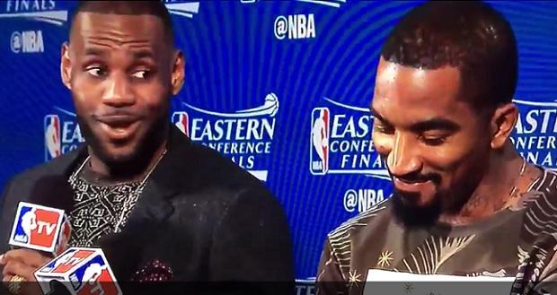 LeBron James - J.R. Smith