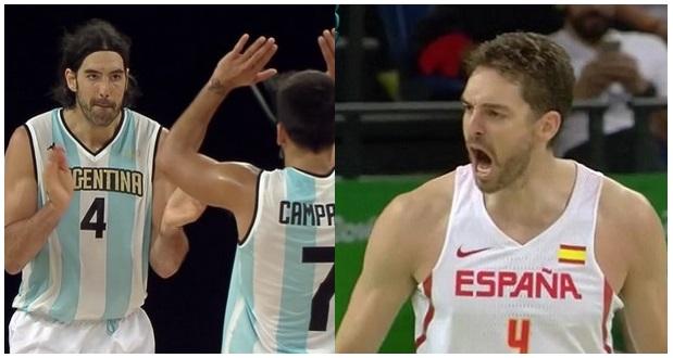 Luis Scola - Pau Gasol