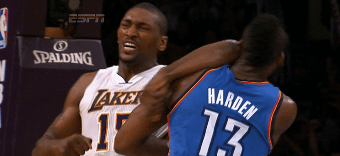 Metta World Peace James Harden