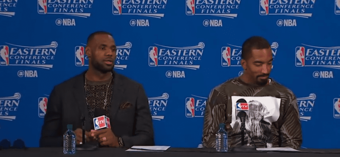 LeBron James, J.R. Smith, Gérard, TrashTalk fantasy league, cleveland cavaliers