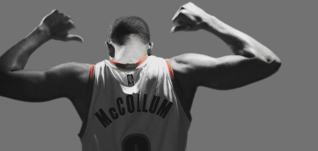 C.J McCollum - pari