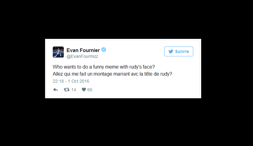 Evan Fournier Twitter