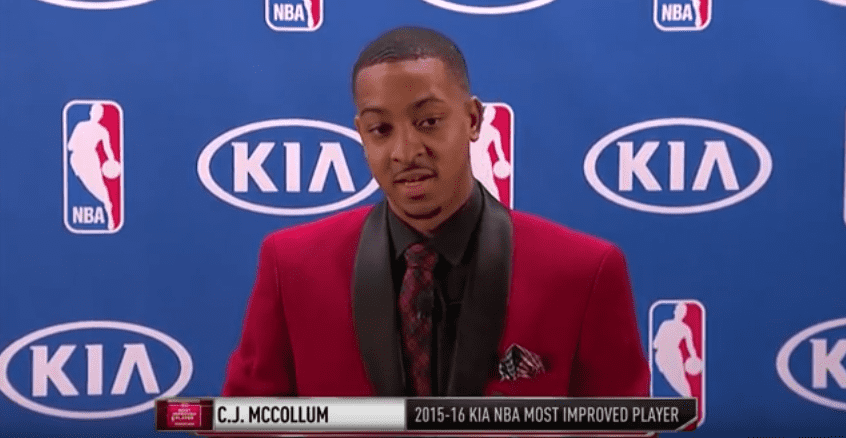 C.J. McCollum, MIP Ranking