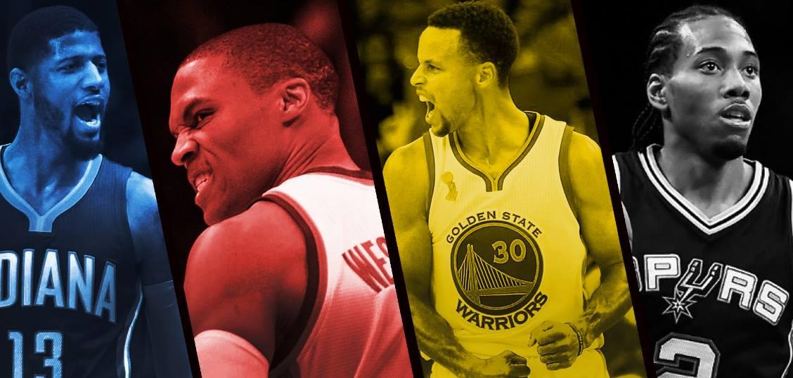 MVP, NBA, Curry, Westbrook, George, Leonard
