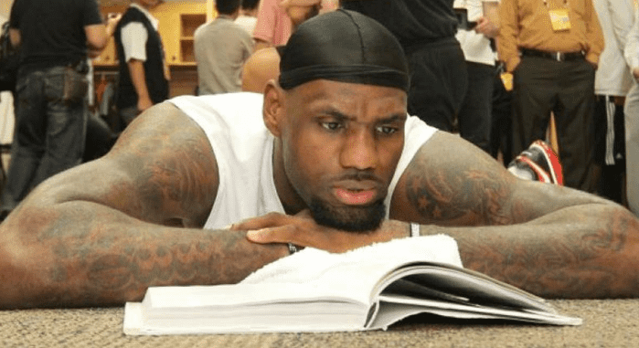 lebron james lecture livre