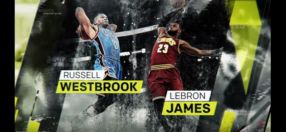 Russell Westbrook, Lebron James, Joueurs du mois
