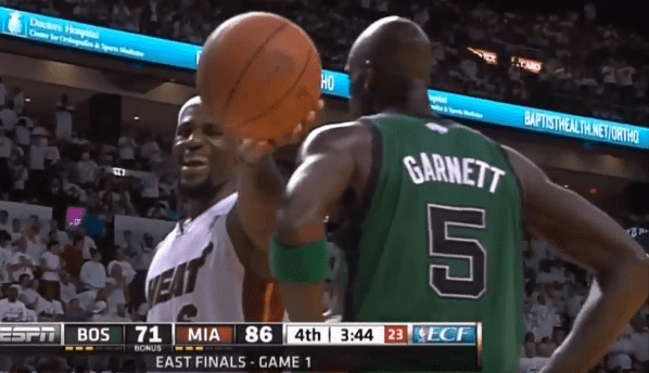Kevin Garnett LeBron