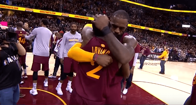 Kyrie Irving LeBron James