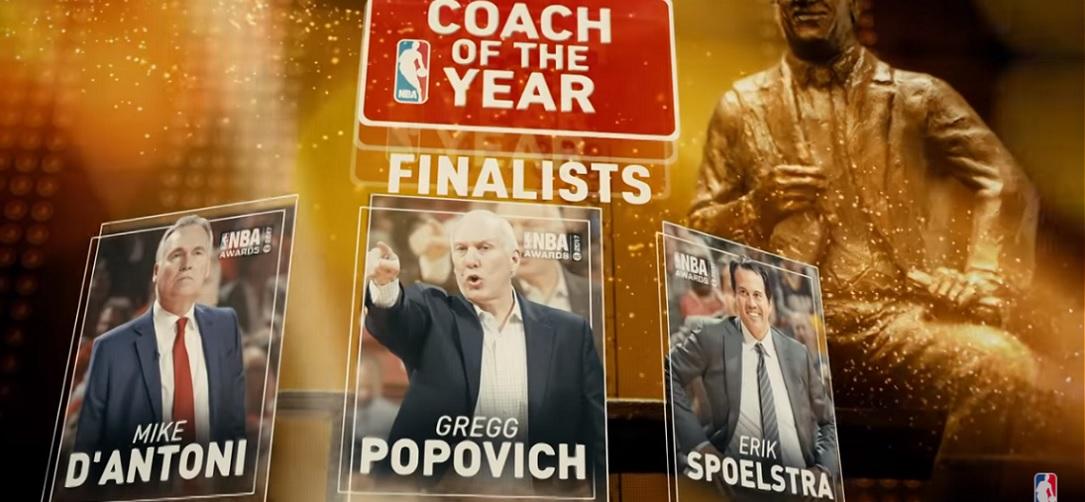 NBA Awards - coach