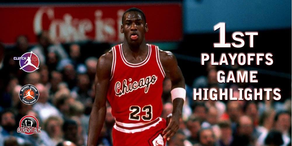 Michael Jordan - Playoffs premier match