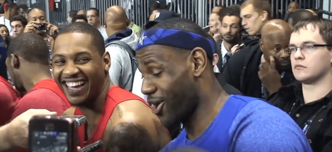 Carmelo Anthony, LeBron James