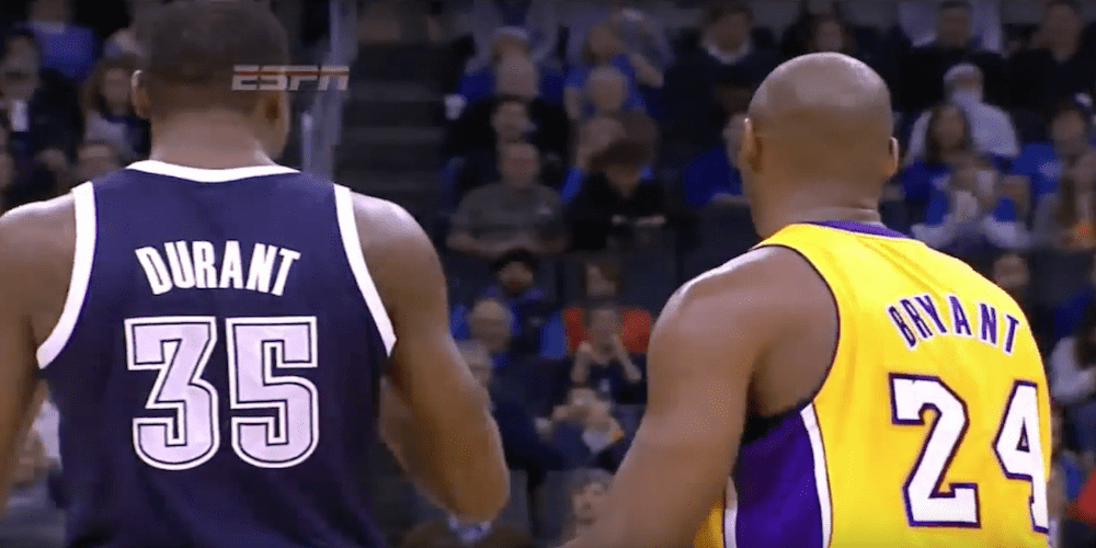 Kevin Durant Kobe Bryant