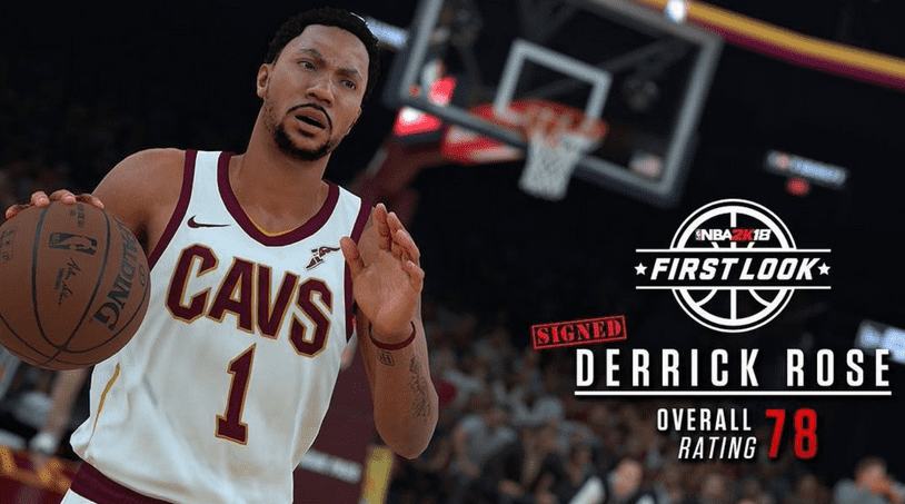 NBA 2K18, Derrick Rose