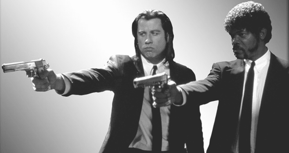 Guns Pulp Fiction