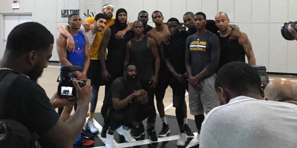 Workout New York Carmelo Anthony