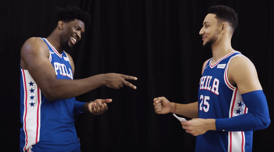 Ben Simmons Joel Embiid Sixers