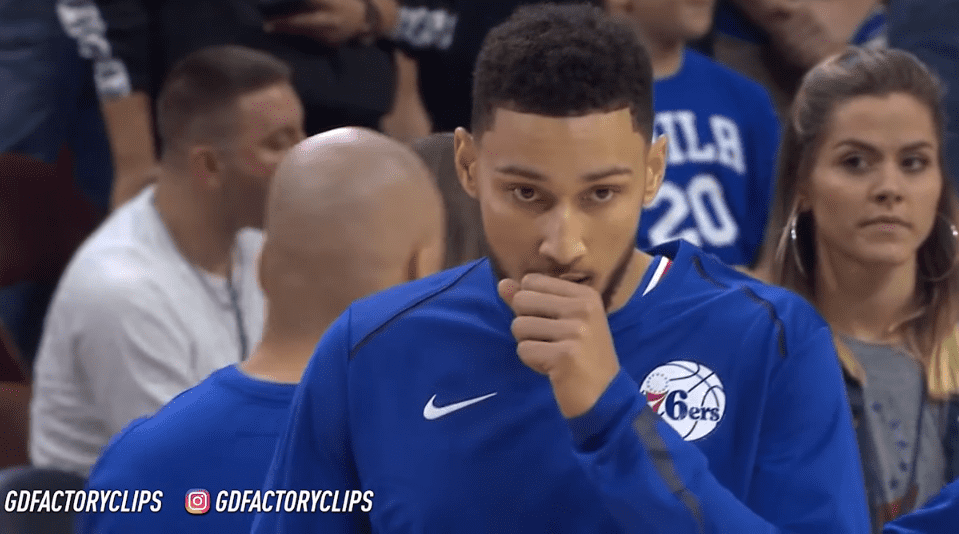 Ben Simmons - Sixers - pari Celtics