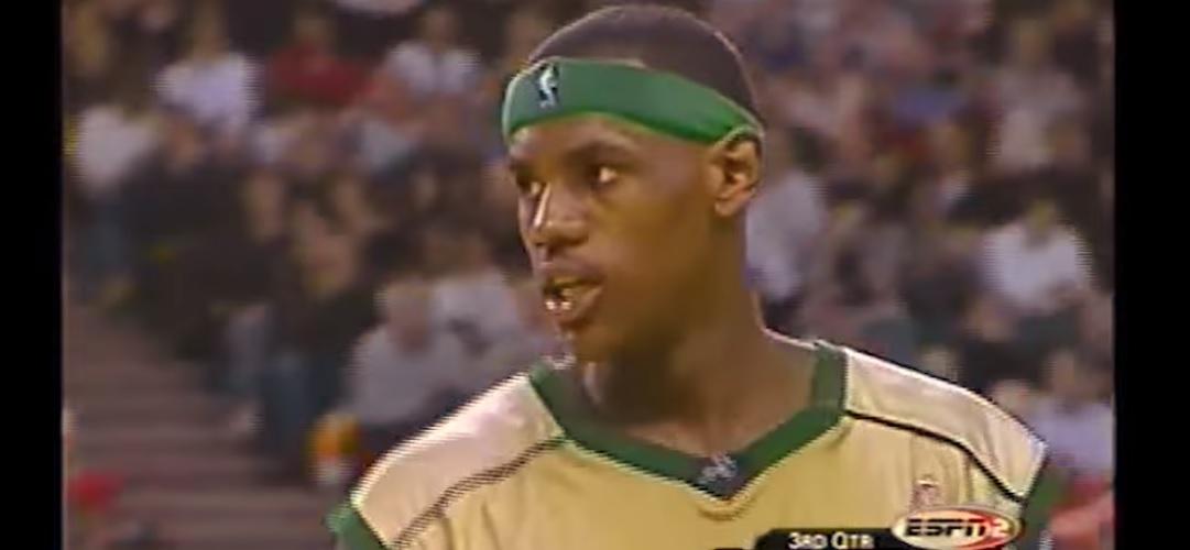 LeBron James loterie NBA lycée