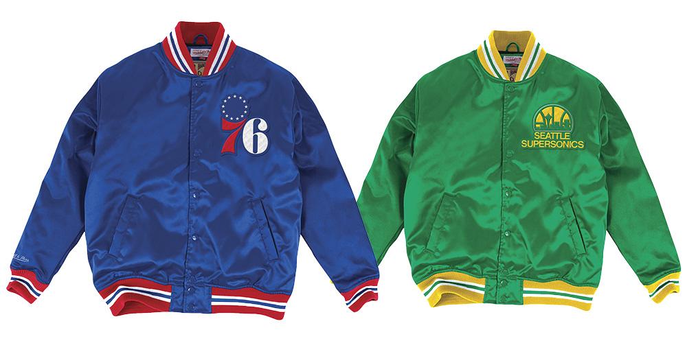 Mitchell And Ness Satin Jacket