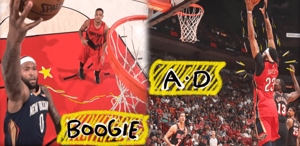 demarcus cousins anthony davis pelicans