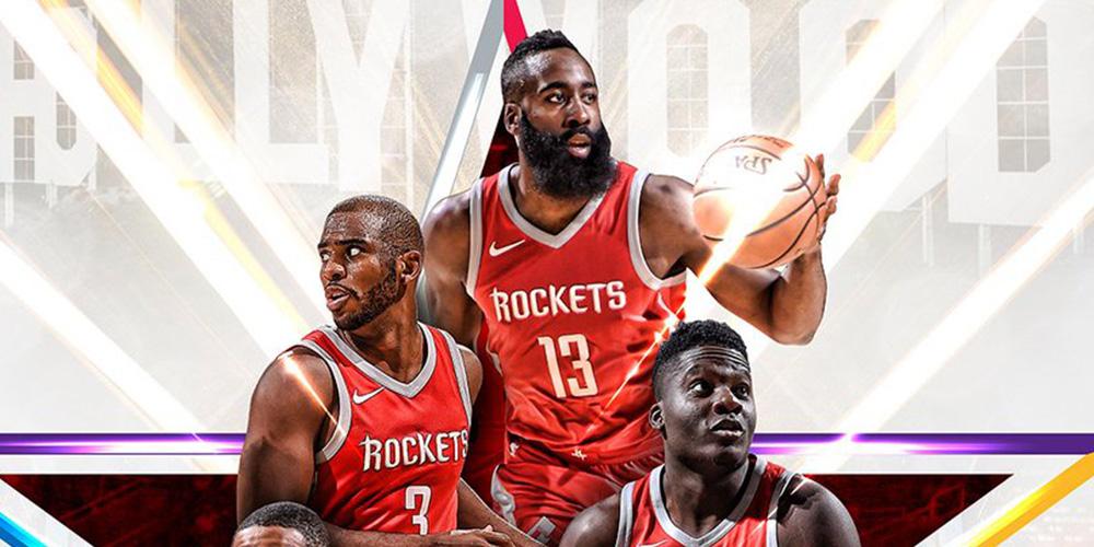 Rockets Capela Harden Paul