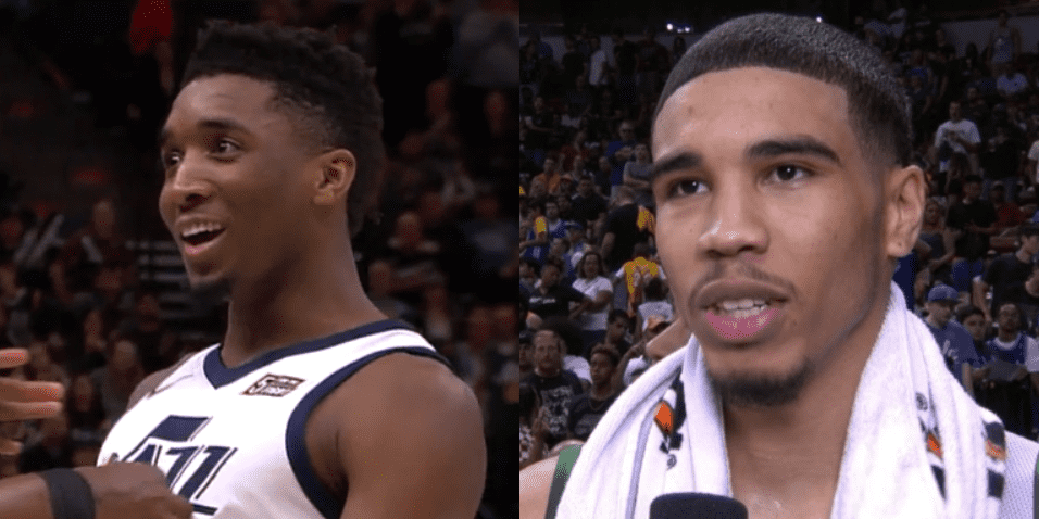 Ben Simmons, Donovan Mitchell, Jayson Tatum