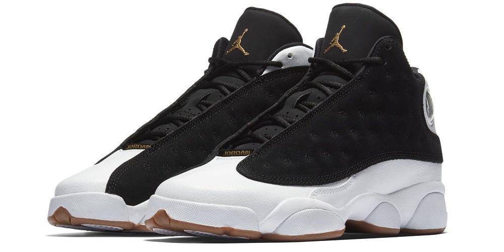 Air Jordan 13 GS Black Metallic Gold Gum