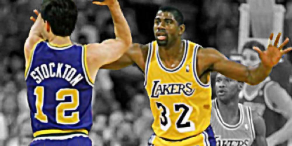 Playoffs revival john stockton magic johnson