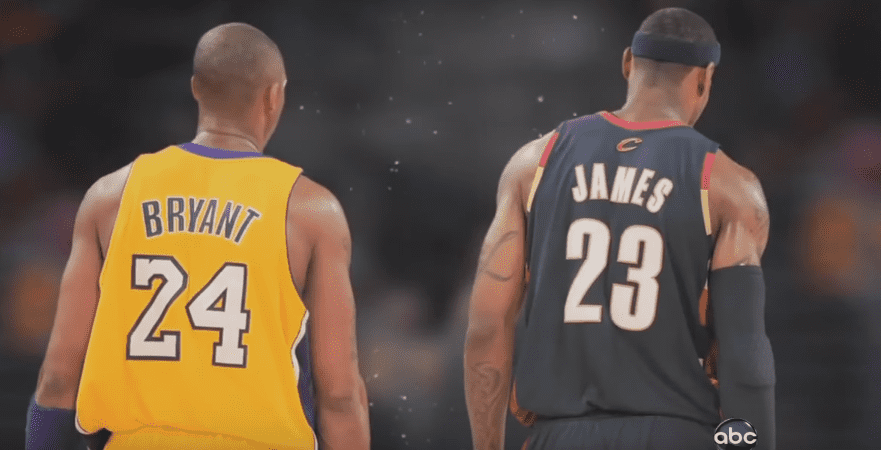 LeBron James Kobe Bryant