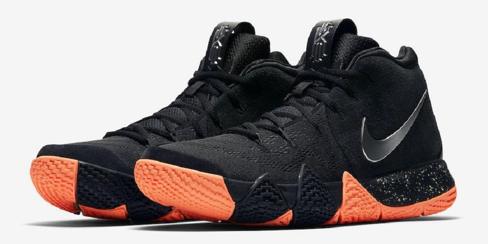 NIKE KYRIE 4 "BLACK/METALLIC SILVER"